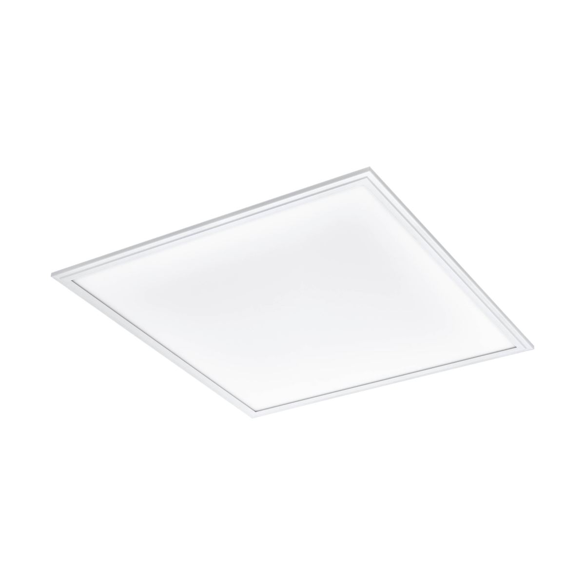 EGLO SALOBRENA-M LED Rasterleuchte weiss 4600lm 59-5x59-5x5cm Bewegungsmelder unter Einbauleuchten > Flurbeleuchtung > Nach Raum