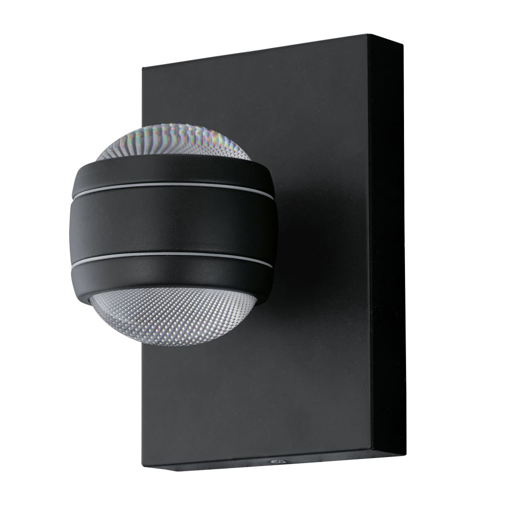 EGLO SESIMBA LED Aussen Wandleuchte- IP44- schwarz- 94848