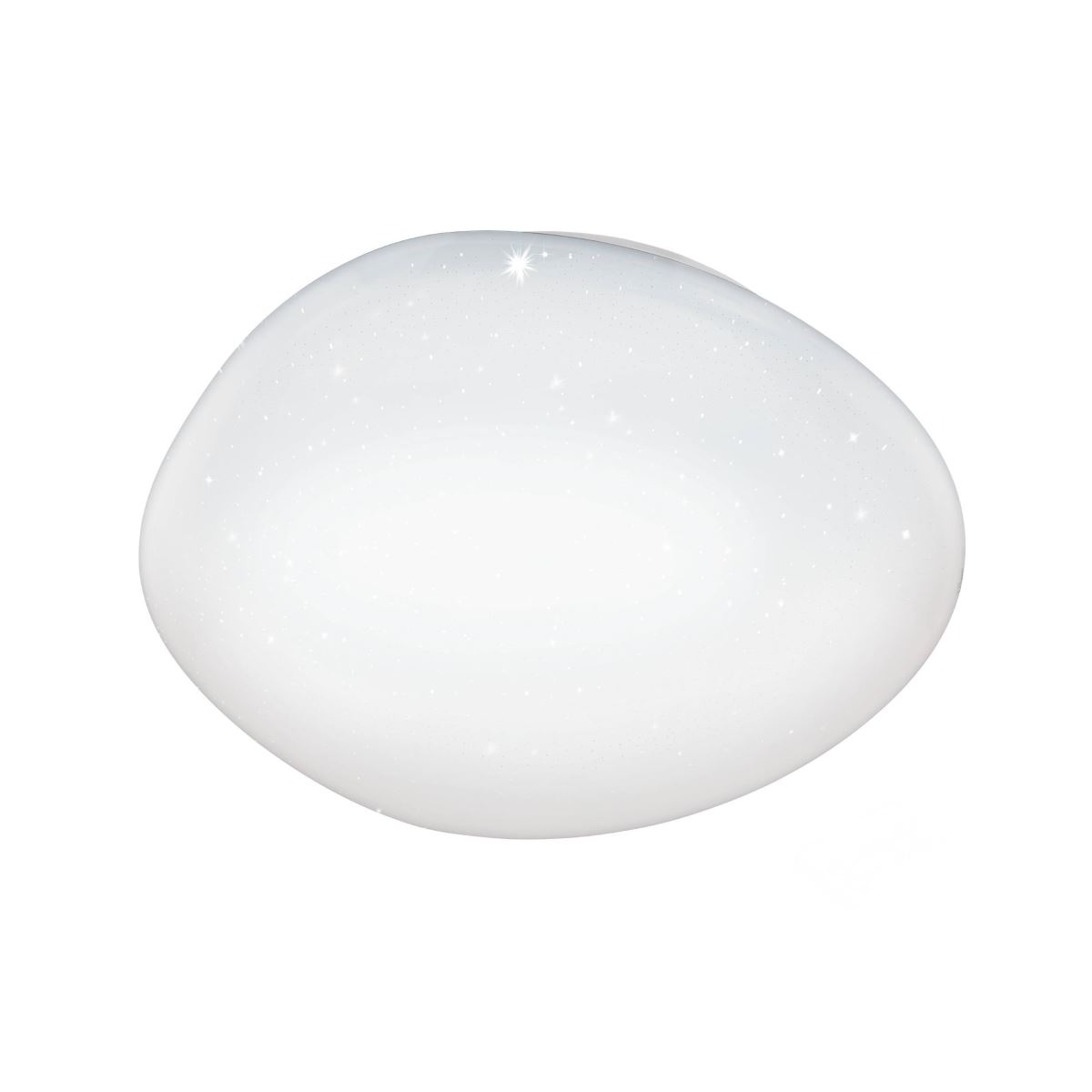 EGLO SILERAS-A LED Deckenleuchte weiss 1800lm 45x8cm mit Fernbedienung