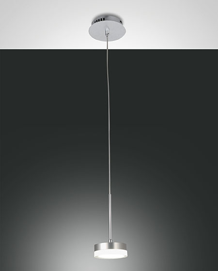 Fabas Luce Dunk LED Pendelleuchte aluminium unter Hngeleuchten > Schlafzimmerbeleuchtung > Nach Raum