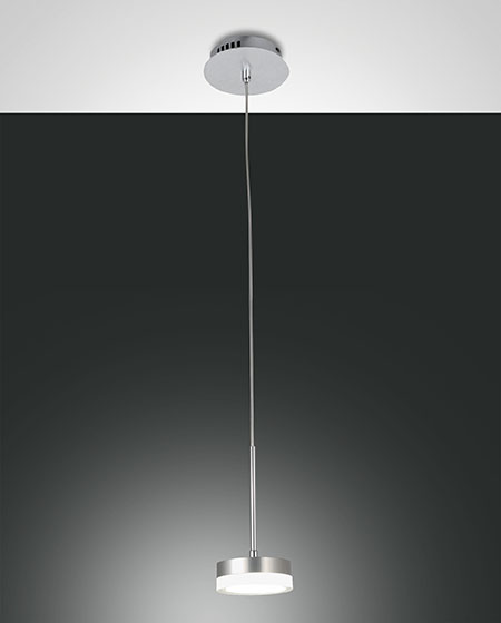 Fabas Luce Dunk LED Pendelleuchte aluminium