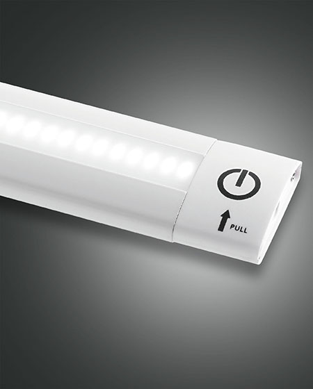 Fabas Luce Galway touch dimmer LED LED Unterbauleuchte weiss unter Wohnraumleuchten