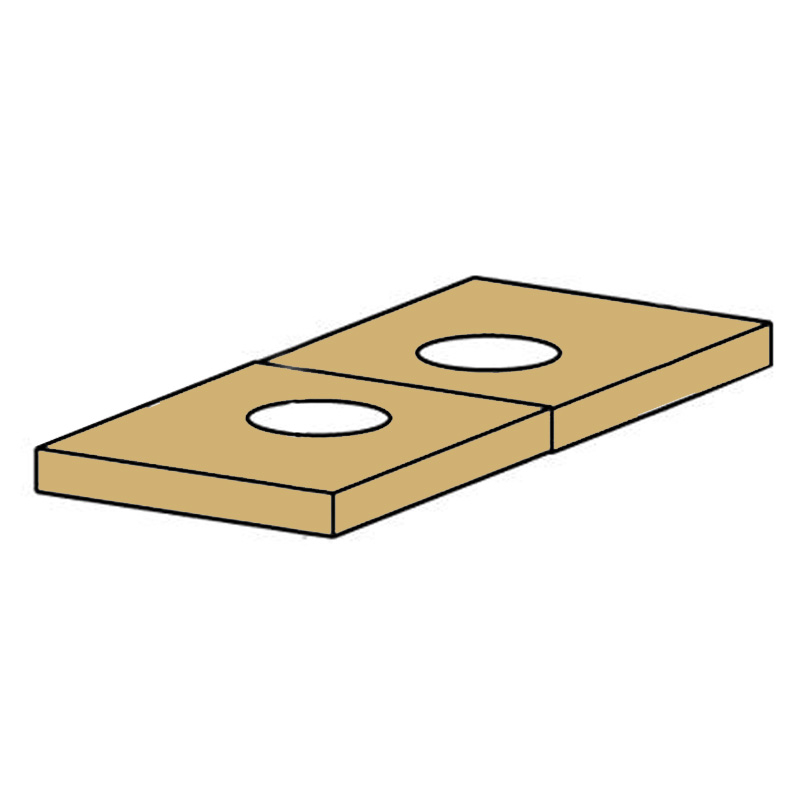 Feuerleitblende 2 Vermiculite passend f�r Kaminofen Bregenz Smaragd Graz Landau von Eurotherm