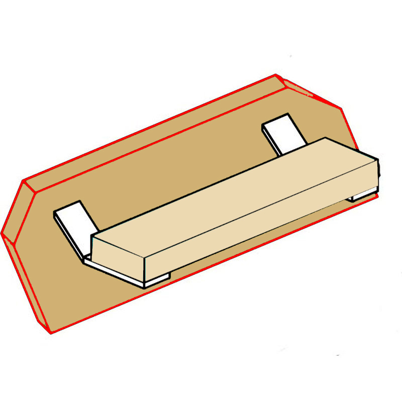 Feuerleitblende gross passend f�r Achat von Eurotherm