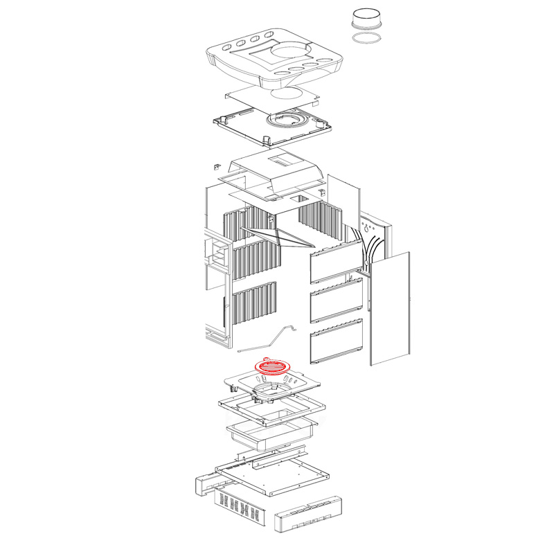 Feuerrost f�r Gaia- Gaia Forno von La Nordica