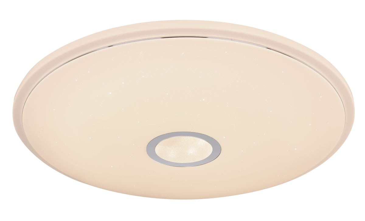 Globo Connor Smart Home LED Deckenleuchte weiss- opal Tuya App Steuerbar 68x9cm