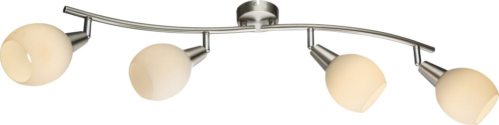 Globo ELLIOTT Strahler Nickel matt- 4xE14 LED