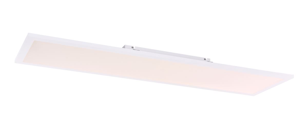 Globo Rosi Smart Home LED Deckenleuchte weiss- opal Tuya App Steuerbar 120x30x5cm