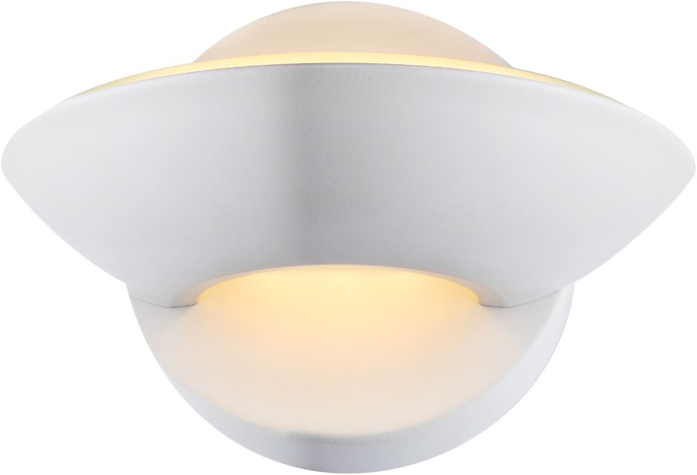 Globo SAMMY Wandleuchte Weiss- 1xLED unter LED Wandleuchten > Wohnraumleuchten > Beleuchtung