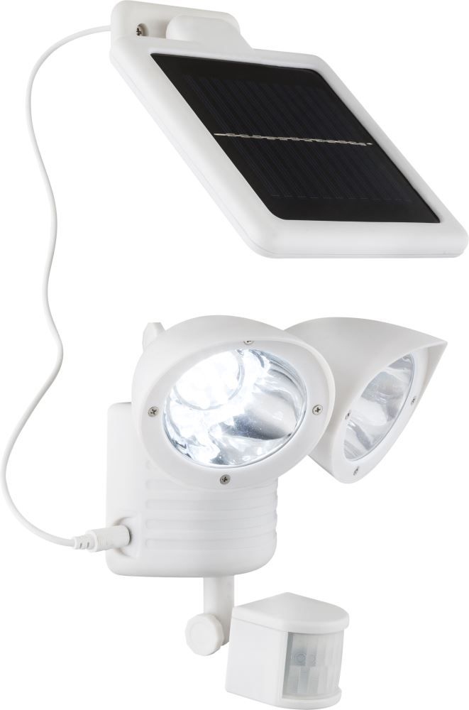 Globo SOLAR Solarleuchte Kunststoff Weiss- 22xLED