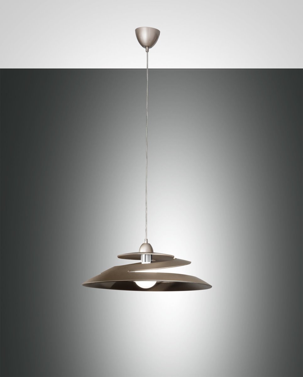 Hngelampe bronze E27 Fabas Luce Aragon dimmbar 530mm