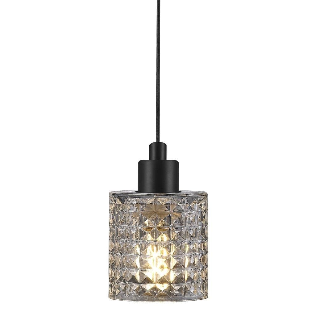 Hngelampe Riffelglas klar Nordlux Hollywood mit E27 Fassung