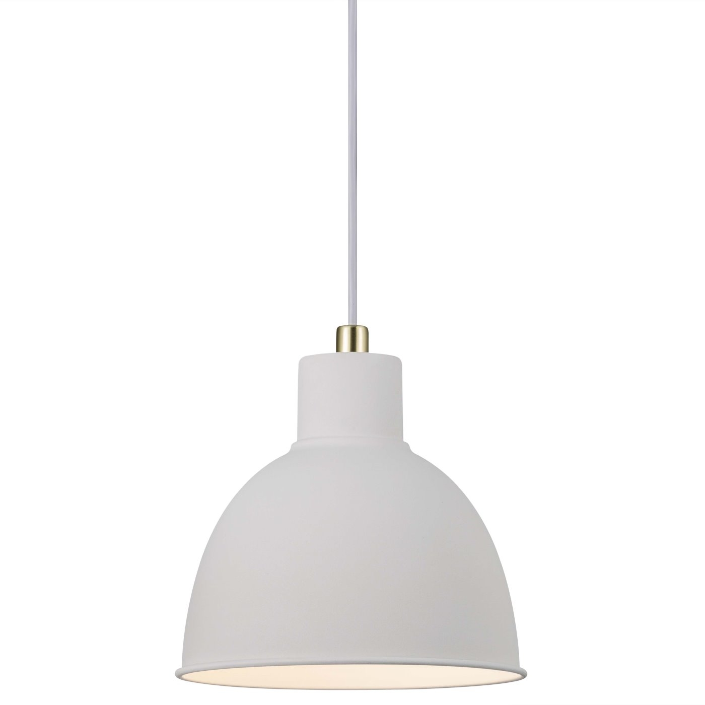 Hngelampe weiss Rau Nordlux Pop Ru 23 Metall Schirm mit E27 Fassung unter Hngeleuchten > Kchenbeleuchtung > Beleuchtung