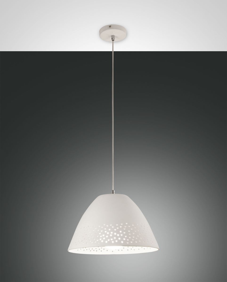 Hngeleuchte weiss Fabas Luce Casale E27