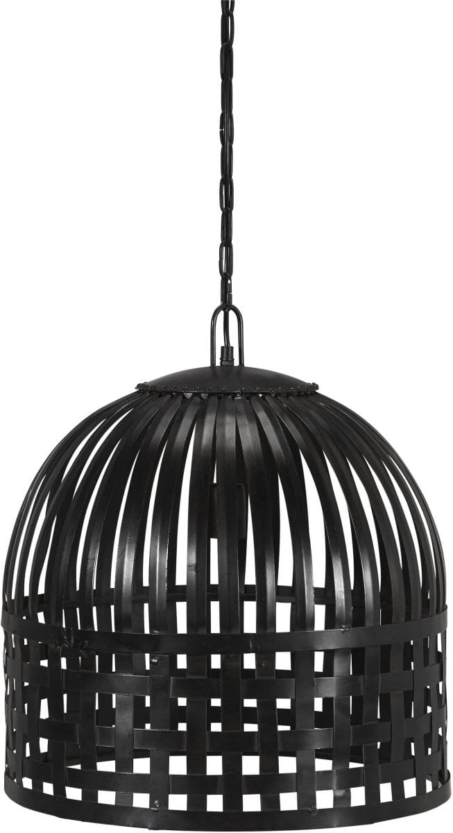 Hochwertige Pendelleuchte im Industiedesign aus Metall schwarz PR Home Sheffield 46cm E27 dimmbar