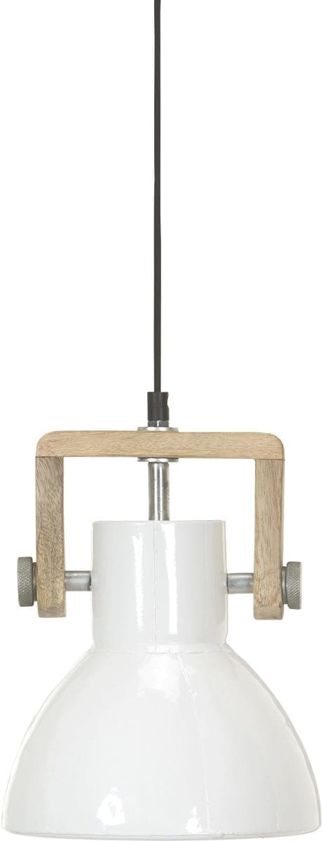 Hochwertige Vintage Hngelampe aus Holz u- Metall weiss PR Home Ashby 19cm E27 dimmbar unter Hngeleuchten > Kchenbeleuchtung > Nach Marke