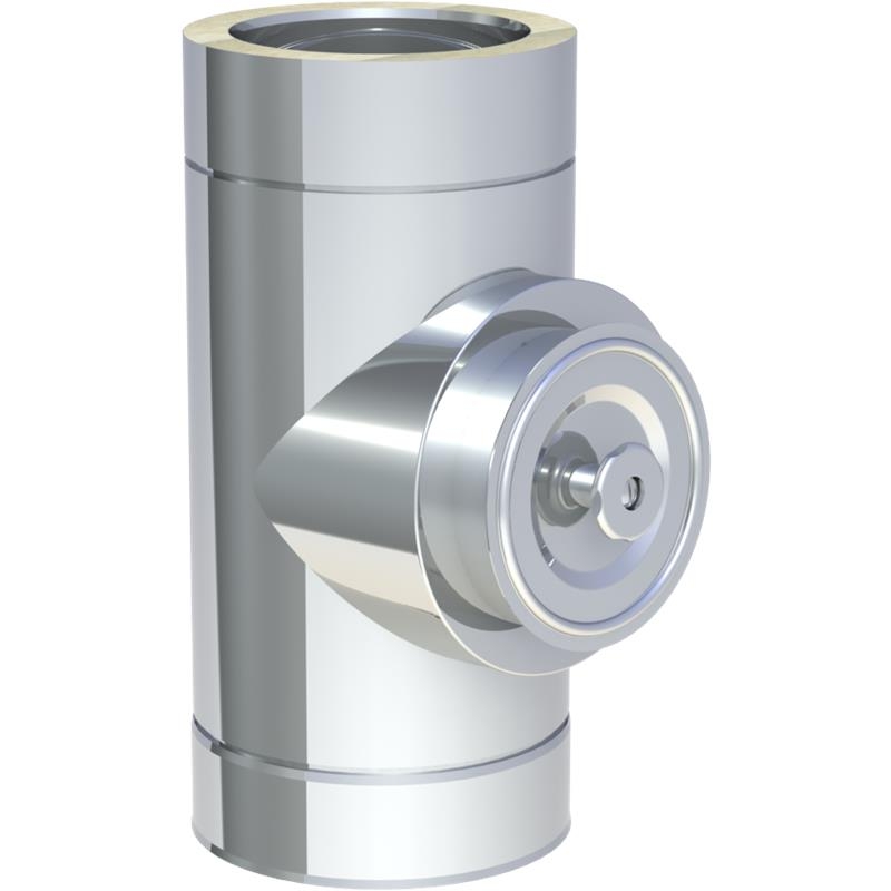 Jeremias DW ECO 2-0 Reinigungselelemt rund mit Deckel f�r Festbrennstoffe bis 600-C N1