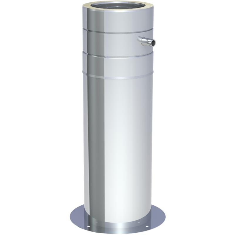 Jeremias DW ECO 2-0 Teleskopst�tze 250-690 mm inkl- Teleskopkopf m- Ablauf seitl-