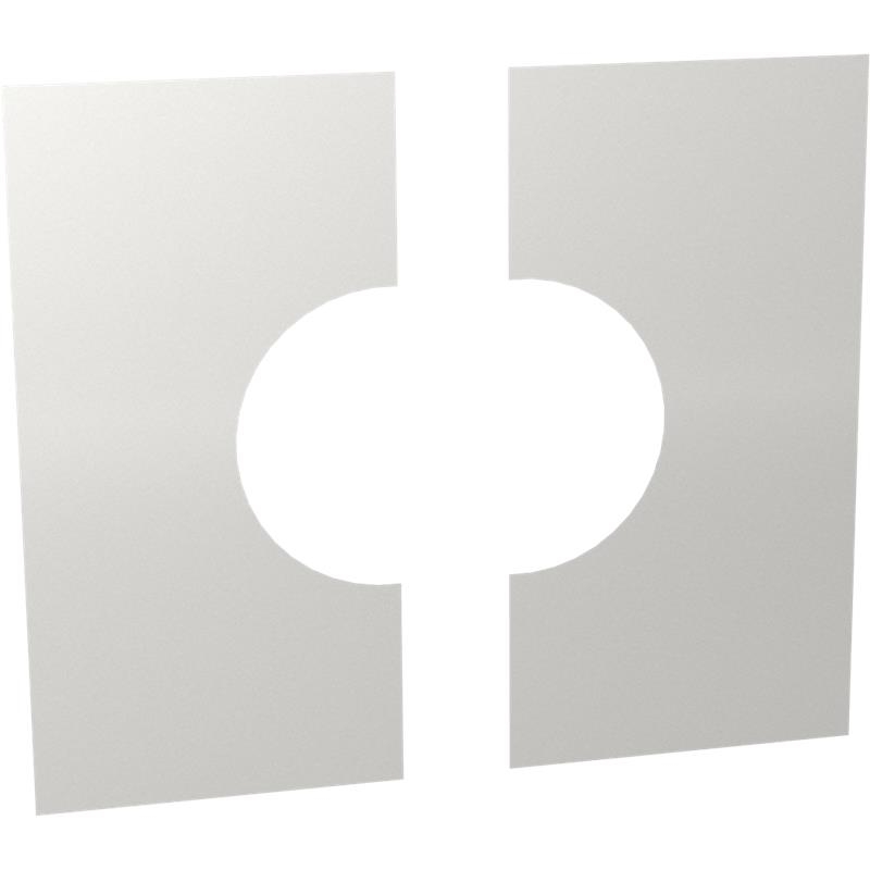 Jeremias DW- Mammut Wand- und Deckenblende zweiteilig 0- DN140 -DN200