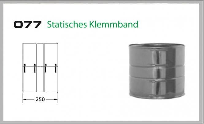 Klemmband statisch f�r Schornsteinset 130mm DW