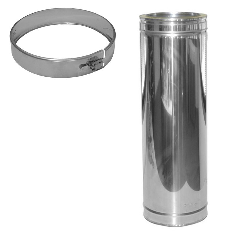 L�ngenelement 440mm f�r Schornsteinsets 180mm DW6