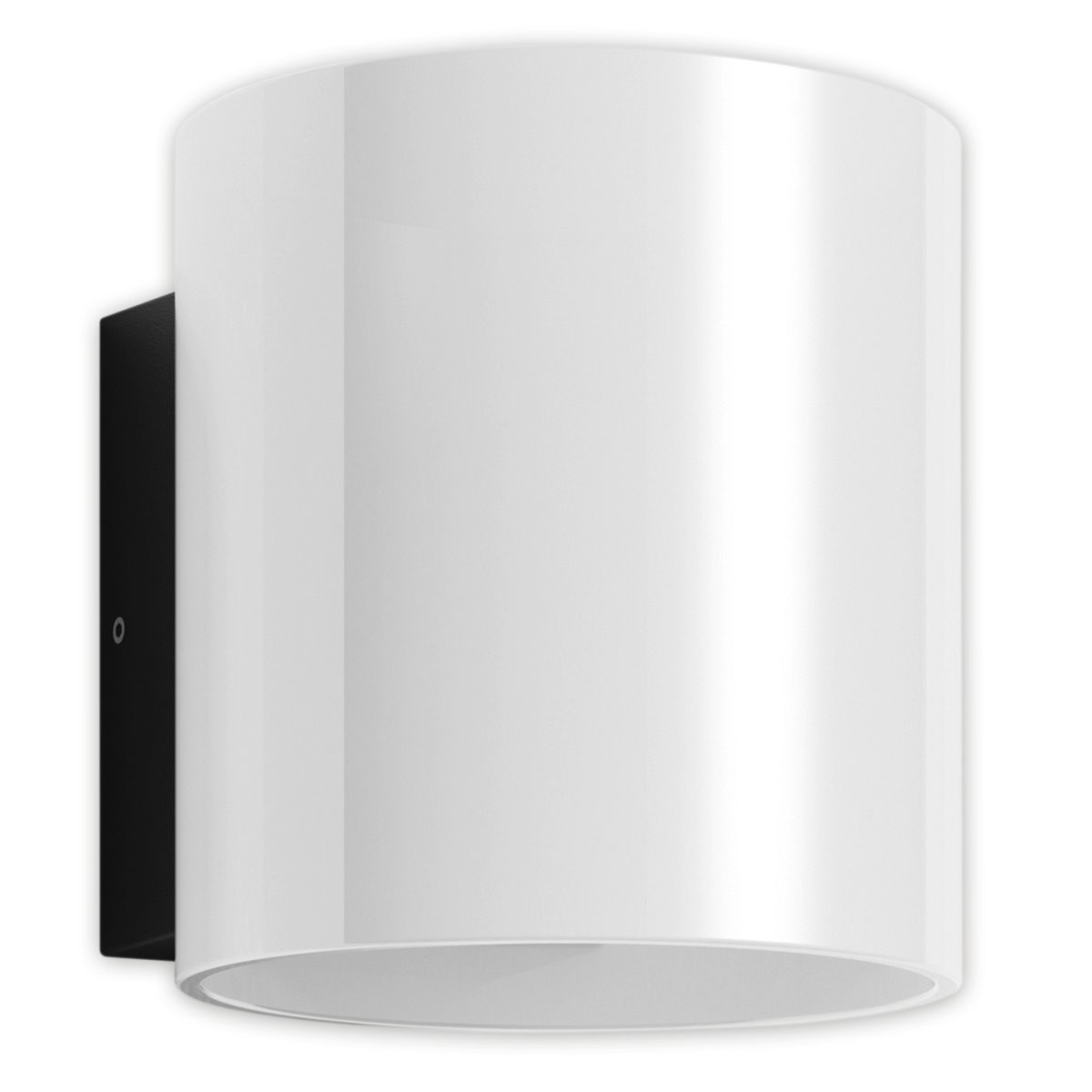 LED Aussenwandleuchte anthrazit Opal Glas Nve 14x17-5x15cm IP54 420lm