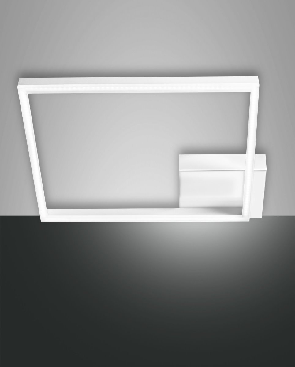 LED Deckenlampe weiss Fabas Luce Bard 3510lm 420mm dimmbar unter Deckenleuchten > Wohnzimmerbeleuchtung > Nach Raum