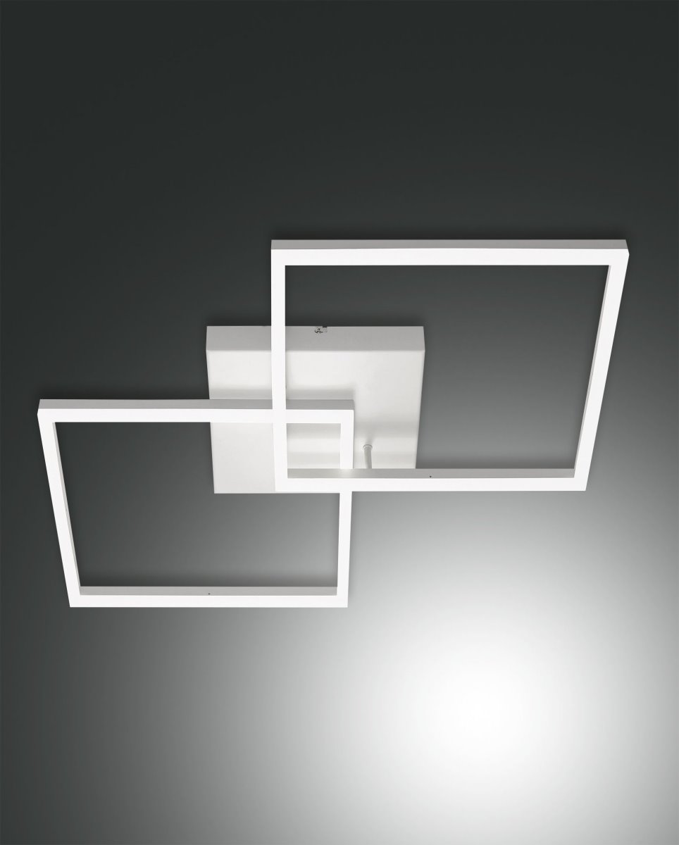 LED Deckenlampe weiss Fabas Luce Bard 4680lm 650mm dimmbar unter Deckenleuchten > Wohnzimmerbeleuchtung > Nach Raum