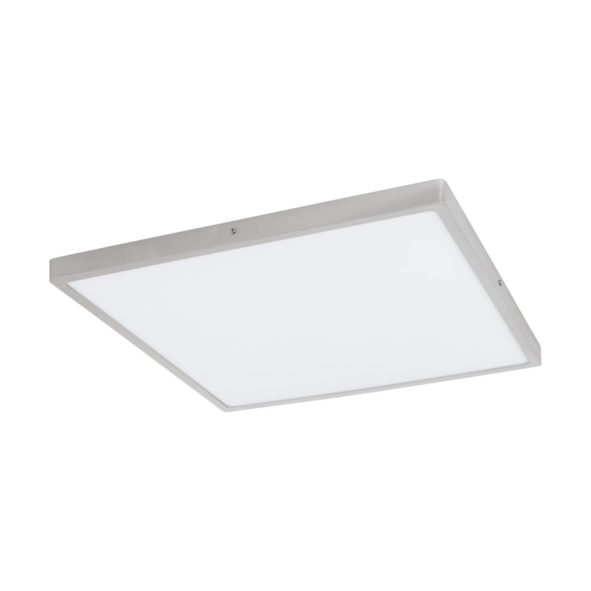 LED Deckenleuchte eckig EGLO FUEVA 1 silber 500x500mm 4000K