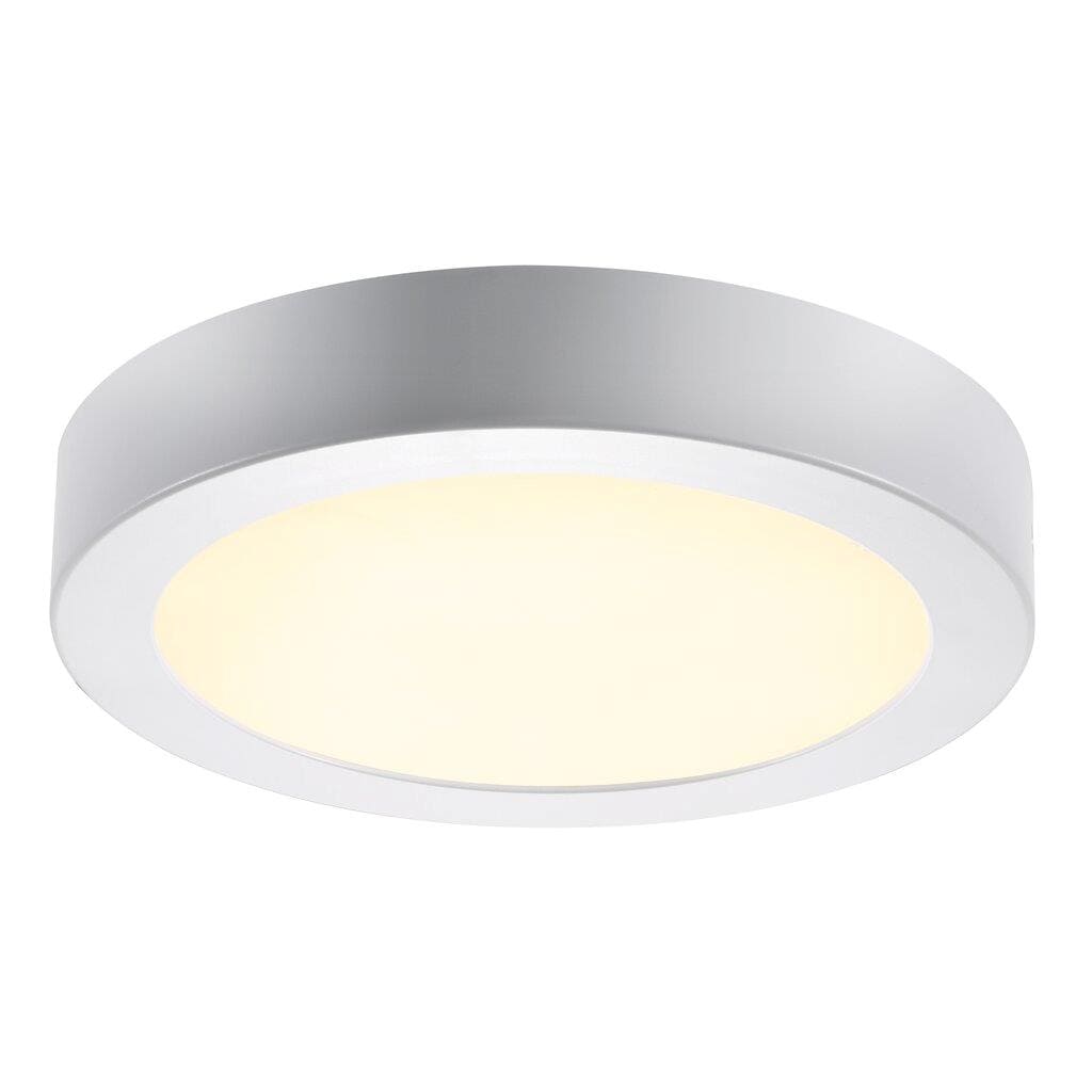 LED Deckenleuchte weiss Nordlux Leroy 22 cm 1260lm 2700K