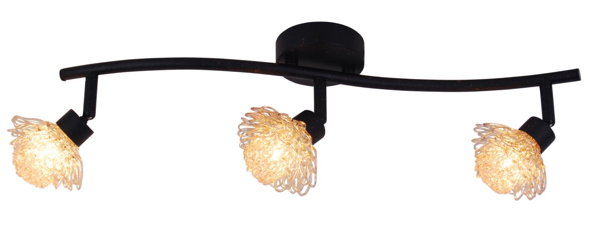 LED Deckenstrahler braun Nve Flower 3x G9 unter Strahler / Spots > Esszimmerbeleuchtung > Nach Raum