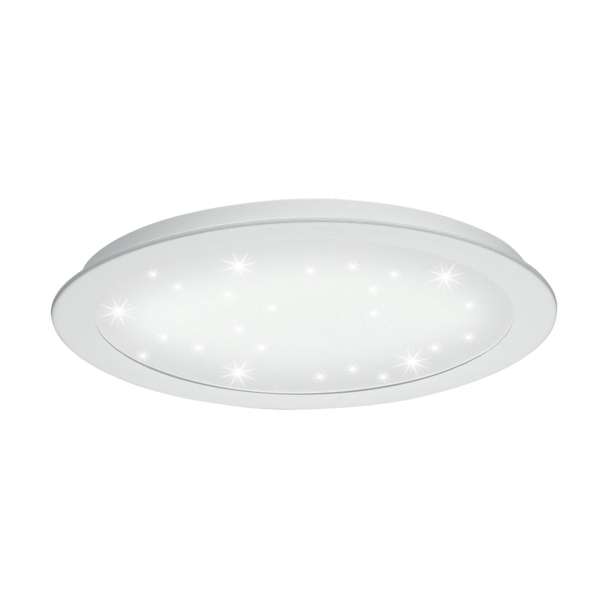 LED Einbaulampe rund EGLO FIOBBO 300mm weiss Kristalleffekt unter Einbauleuchten > Flurbeleuchtung > Nach Raum