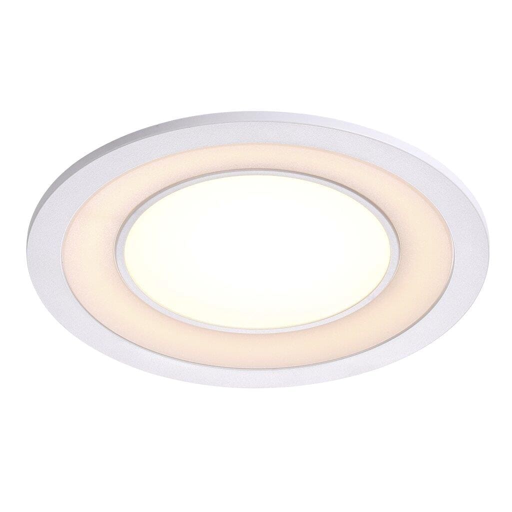 LED Einbauleuchte weiss Nordlux Clyde 15 mit 800lm 2700K Moodmaker