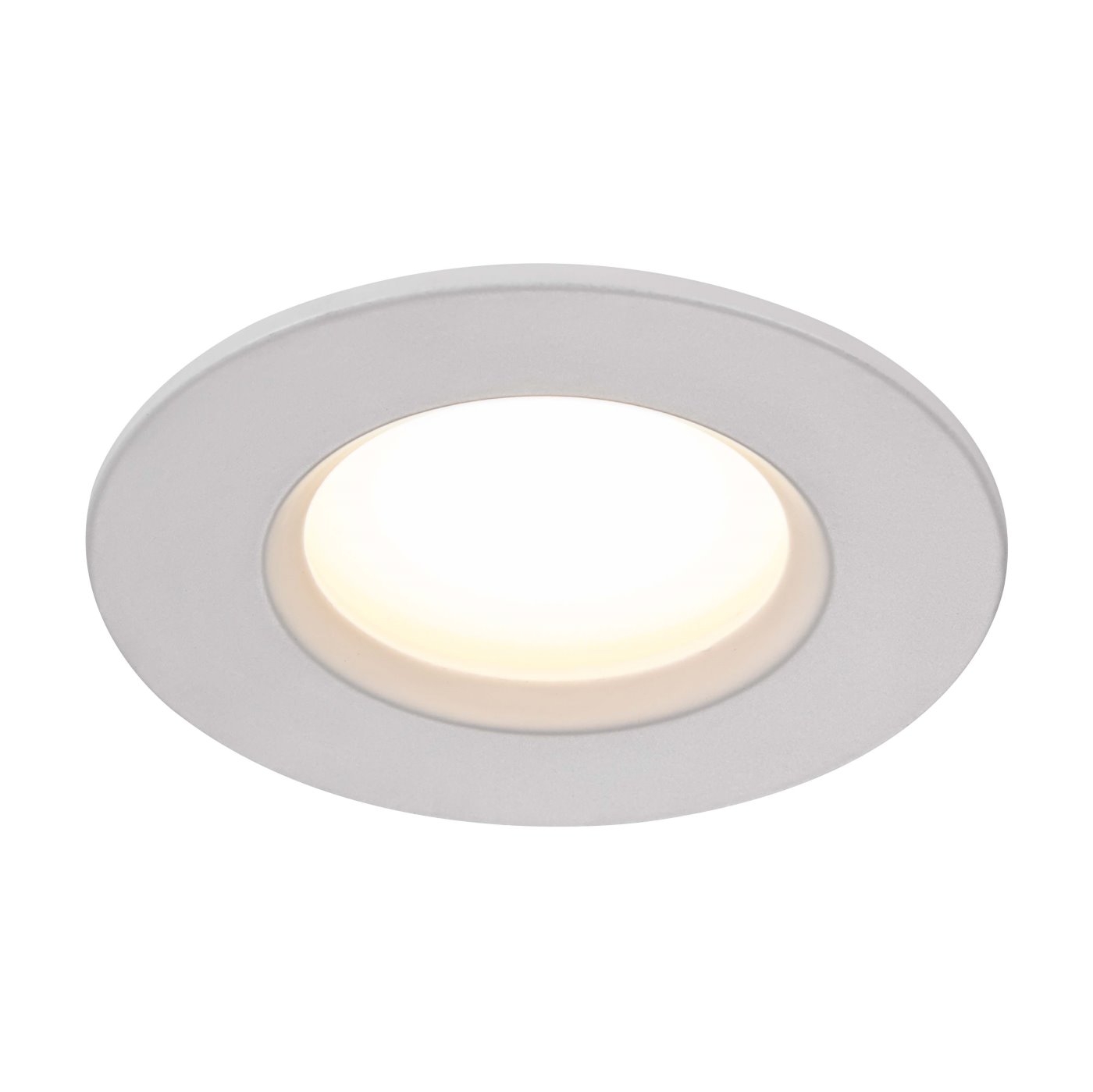 LED Einbauleuchte weiss Nordlux Dorado IP65 3er Set a 345lm 2700K dimmbar