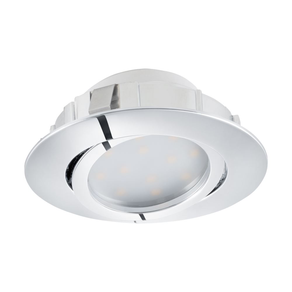 LED Einbauspot EGLO PINEDA 84mm chrom dimmbar unter Einbauleuchten > Flurbeleuchtung > Nach Raum