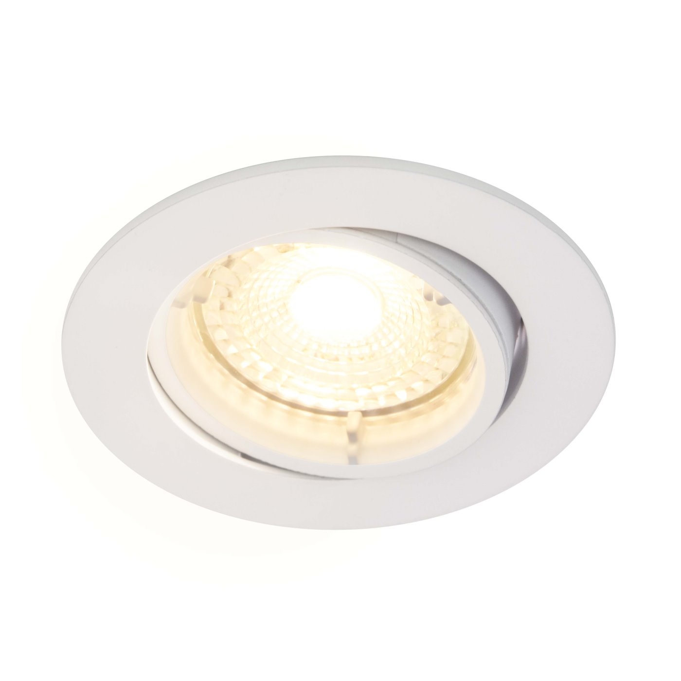 LED Einbaustrahler weiss Nordlux Carina 3er Set GU10 a 345lm 2700K dimmbar