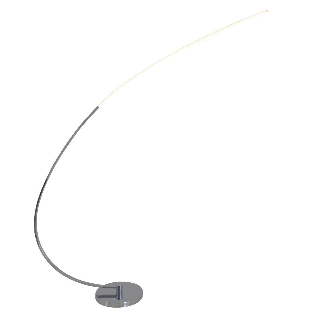 LED Stehleuchte chrom Nve Loop Line 150x120cm 672lm