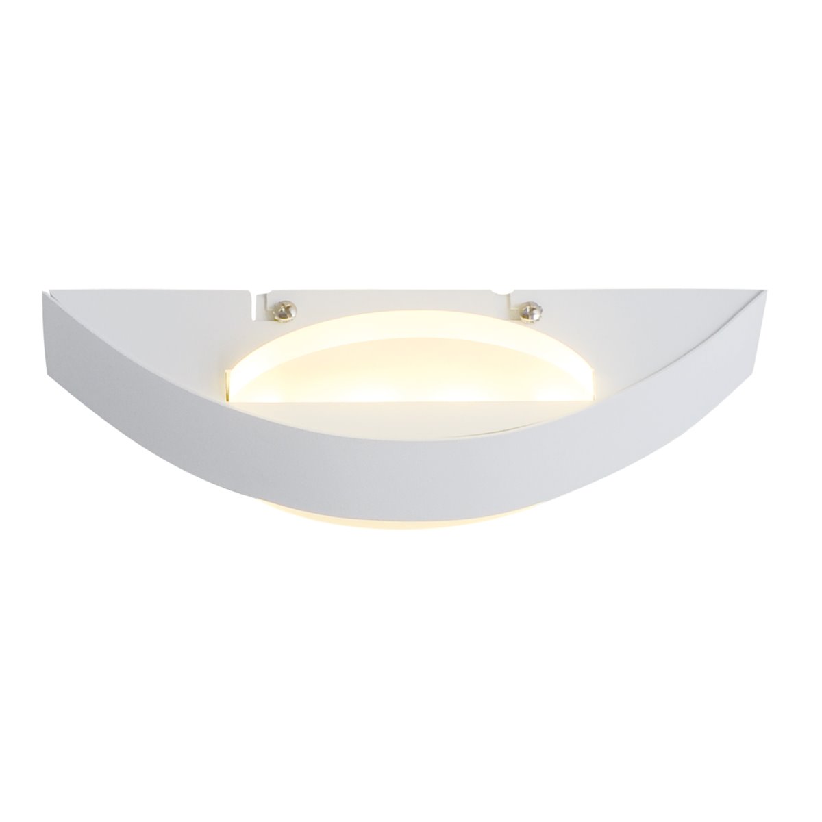 LED Wandleuchte weiss- satiniert Nve Stan 24x13cm 440lm