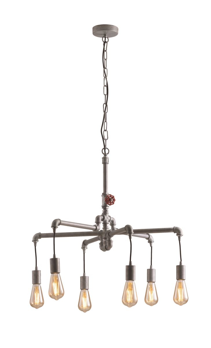 Luce Design Amarcord Hngeleuchte Zink E27 30x69x26cm