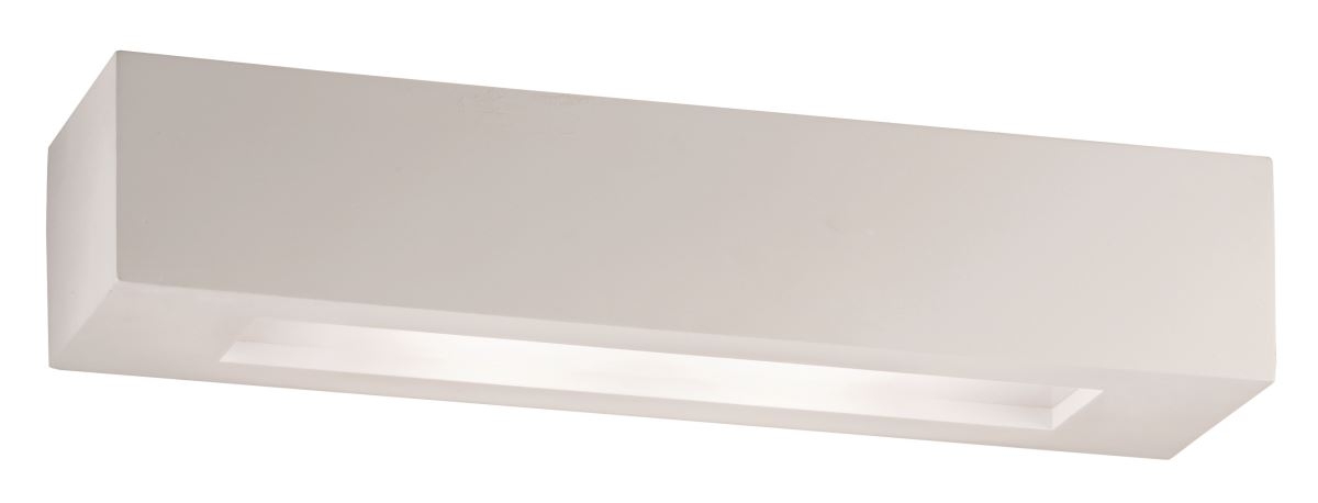 Luce Design Candida Wandleuchte weiss E14 15x13x42cm berstreichbar