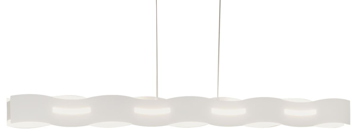 Luce Design Wave LED Hngeleuchte weiss 2300lm 3000K 8-5x21-5x107cm dimmbar