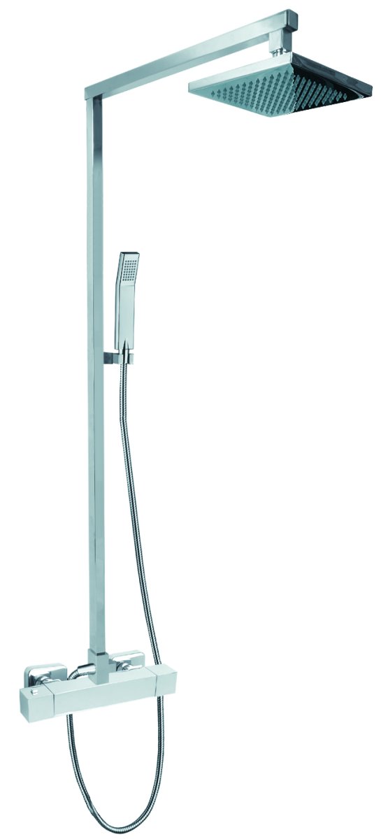 Maier Thermostat Brausegarnitur- Quadrat Brausegarnitur K200 Hydroterapia unter Shower Komplett Sets > Maier Serien > Maier