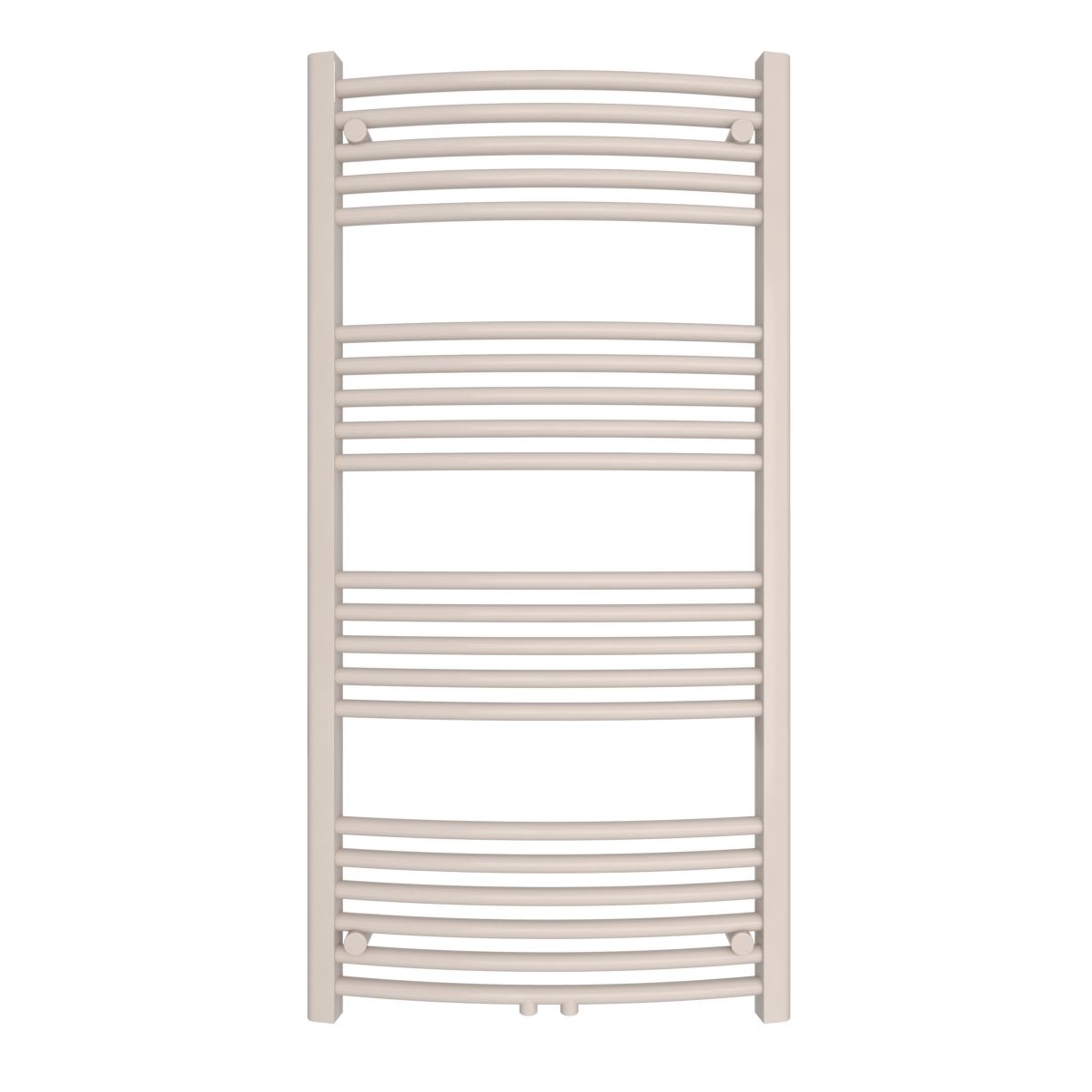 MERT Badheizkrper Standard gebogen 600 x 1200 mm mit Mittelanschluss- rot matt unter Mert Radiator