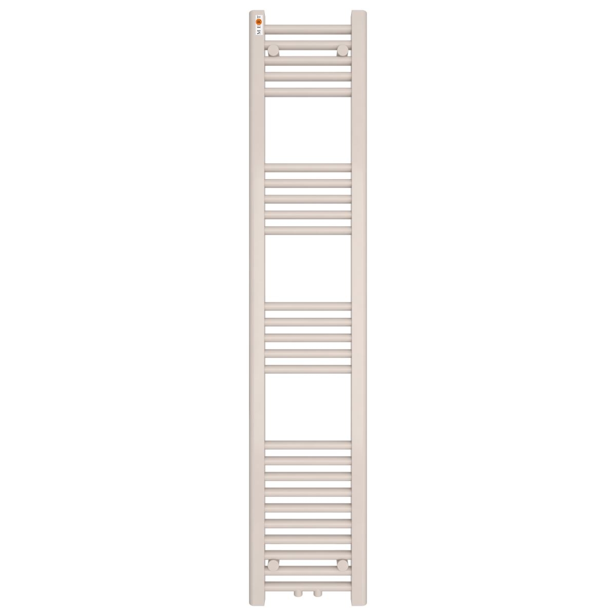 MERT Badheizkrper Standard gerade 300 x 1500 mm mit Mittelanschluss- rot matt unter Mert Radiator