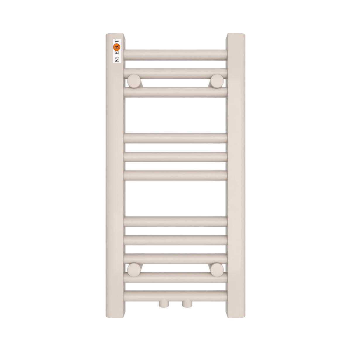 MERT Badheizkrper Standard gerade 300 x 600 mm chrom mit Mittelanschluss