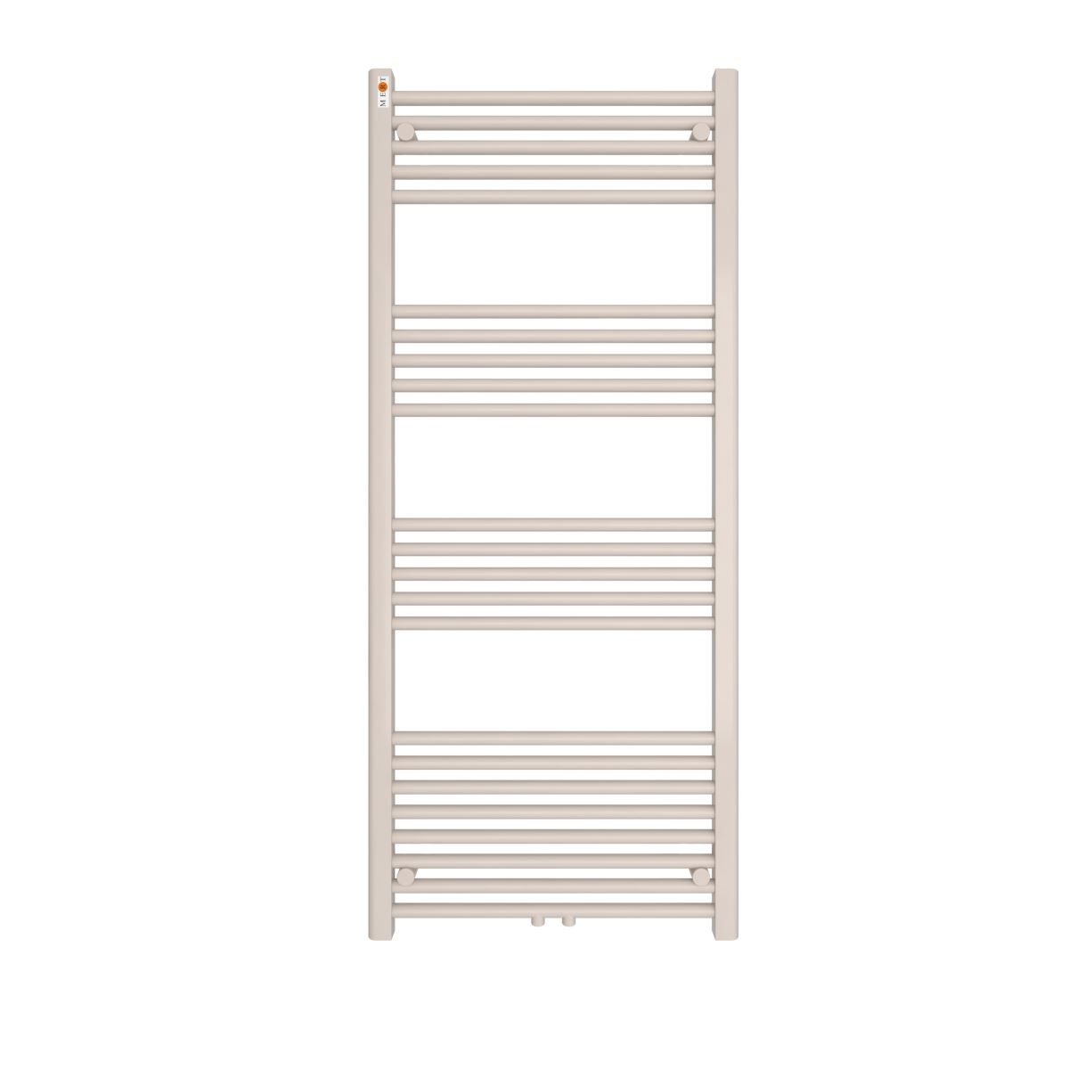 MERT Badheizkrper Standard gerade 600 x 1400 mm chrom mit Mittelanschluss unter Standard Badheizkrper > Heizkrper