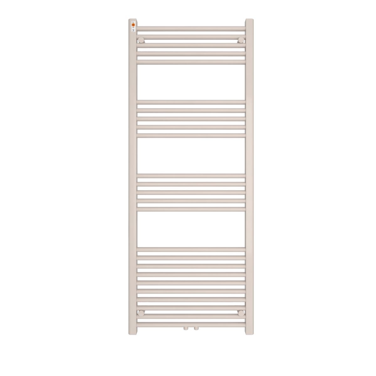 MERT Badheizkrper Standard gerade 600 x 1600 mm chrom mit Mittelanschluss