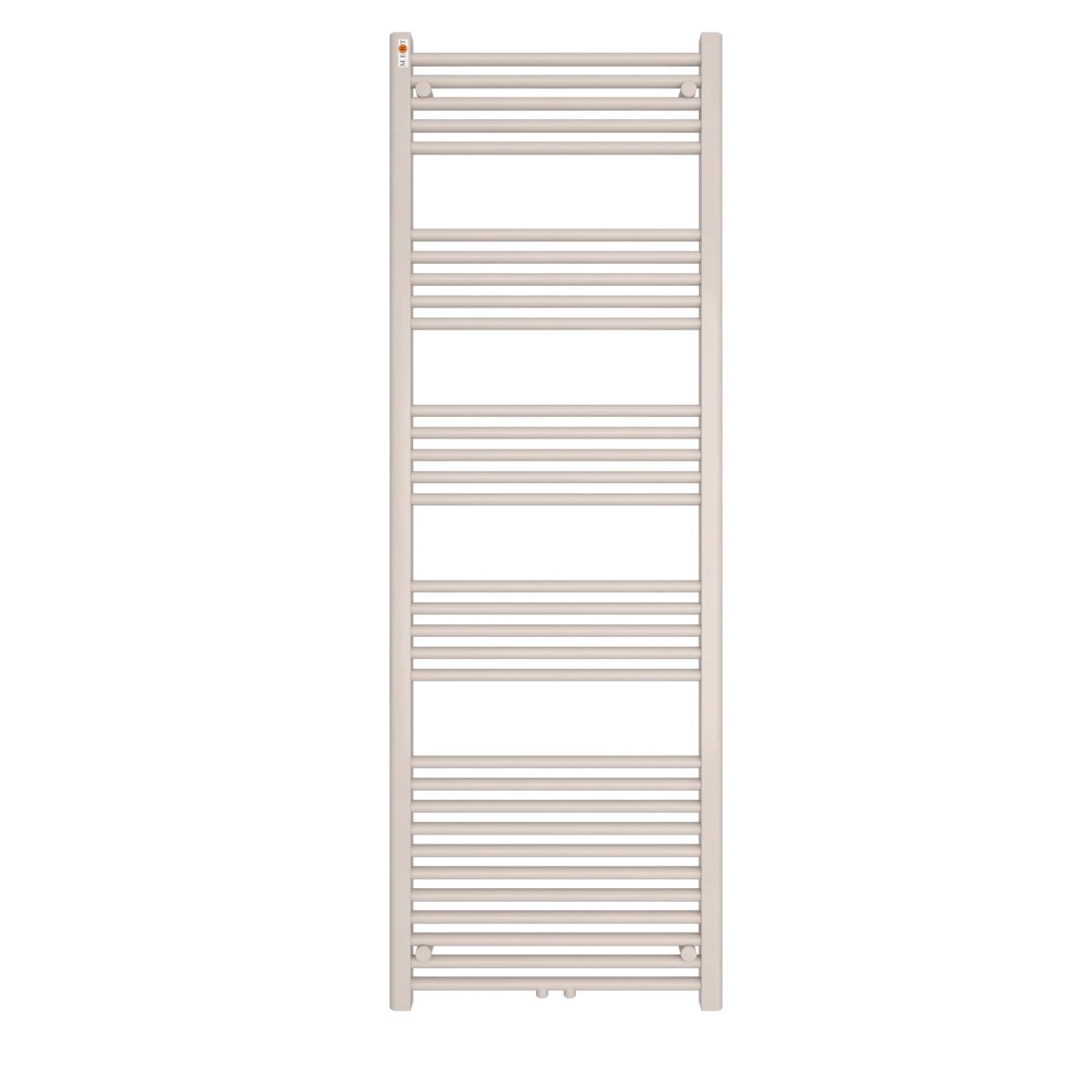 MERT Badheizkrper Standard gerade 600 x 1750 mm mit Mittelanschluss- silbergrau