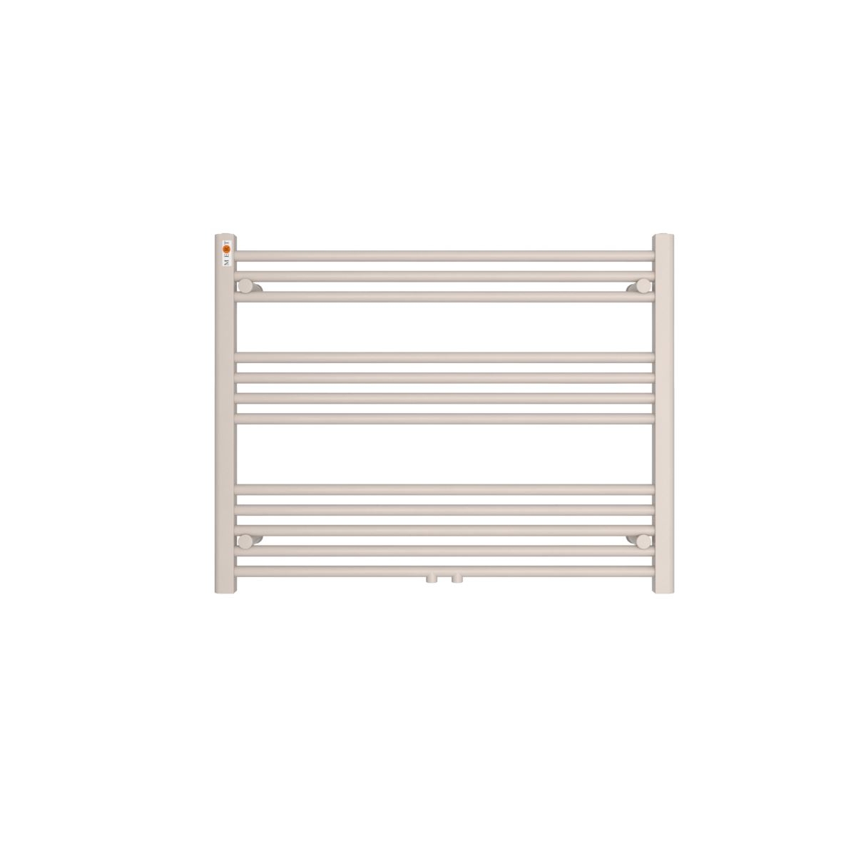 MERT Badheizkrper Standard gerade 900 x 700 mm mit Mittelanschluss- rot matt unter Mert Radiator