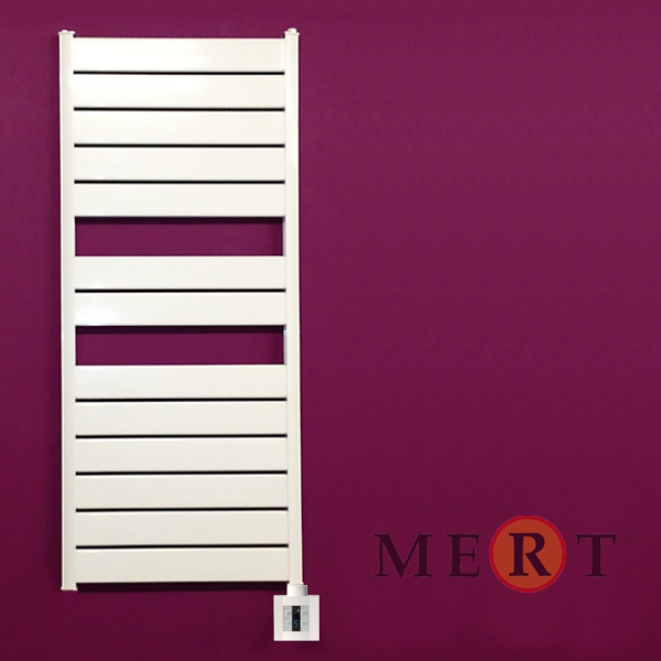 MERT Elektro Aluminium Badheizkrper Violett 525 x 1210 mm incl- Regler und Heizpatrone- anthrazit unter Mert Radiator